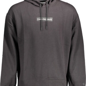CALVIN KLEIN FELPA SENZA ZIP UOMO NERO