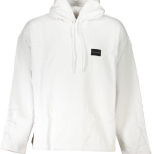 CALVIN KLEIN FELPA SENZA ZIP UOMO BIANCO