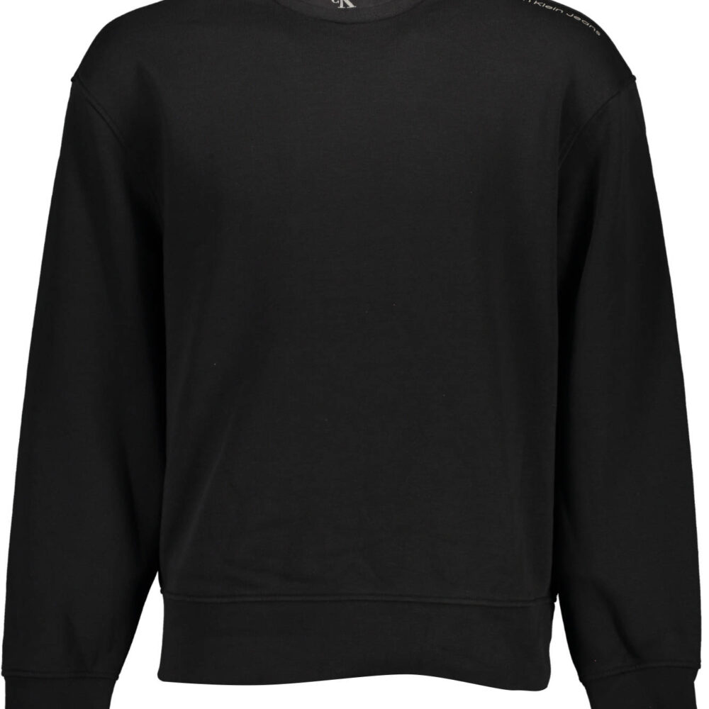 CALVIN KLEIN FELPA SENZA ZIP UOMO NERO