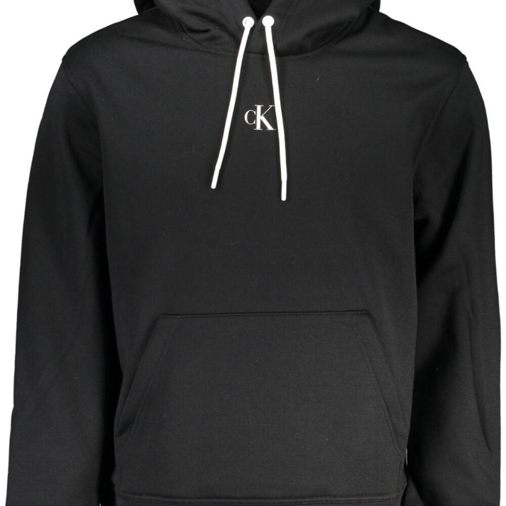 CALVIN KLEIN FELPA SENZA ZIP UOMO NERO