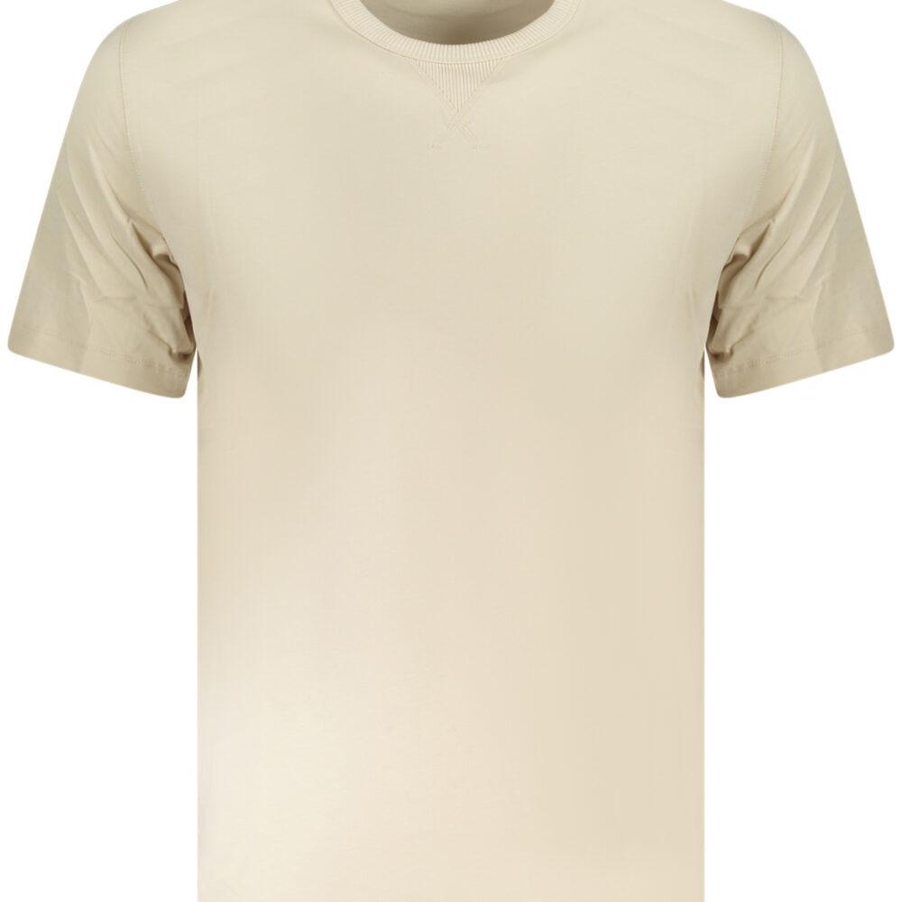 CALVIN KLEIN T-SHIRT MANICHE CORTE UOMO BEIGE