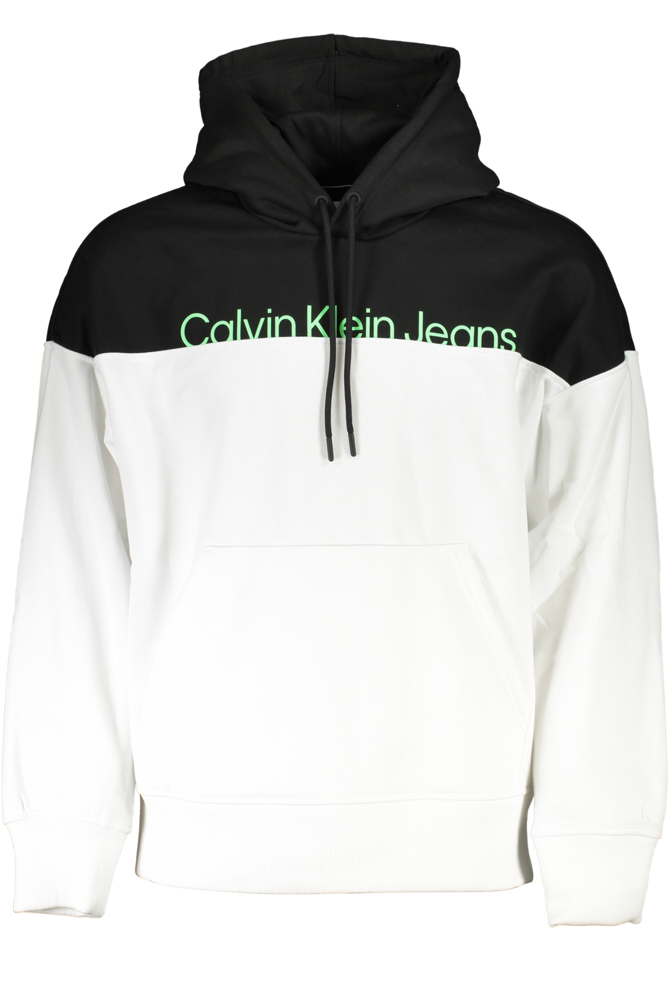 CALVIN KLEIN FELPA SENZA ZIP UOMO BIANCO