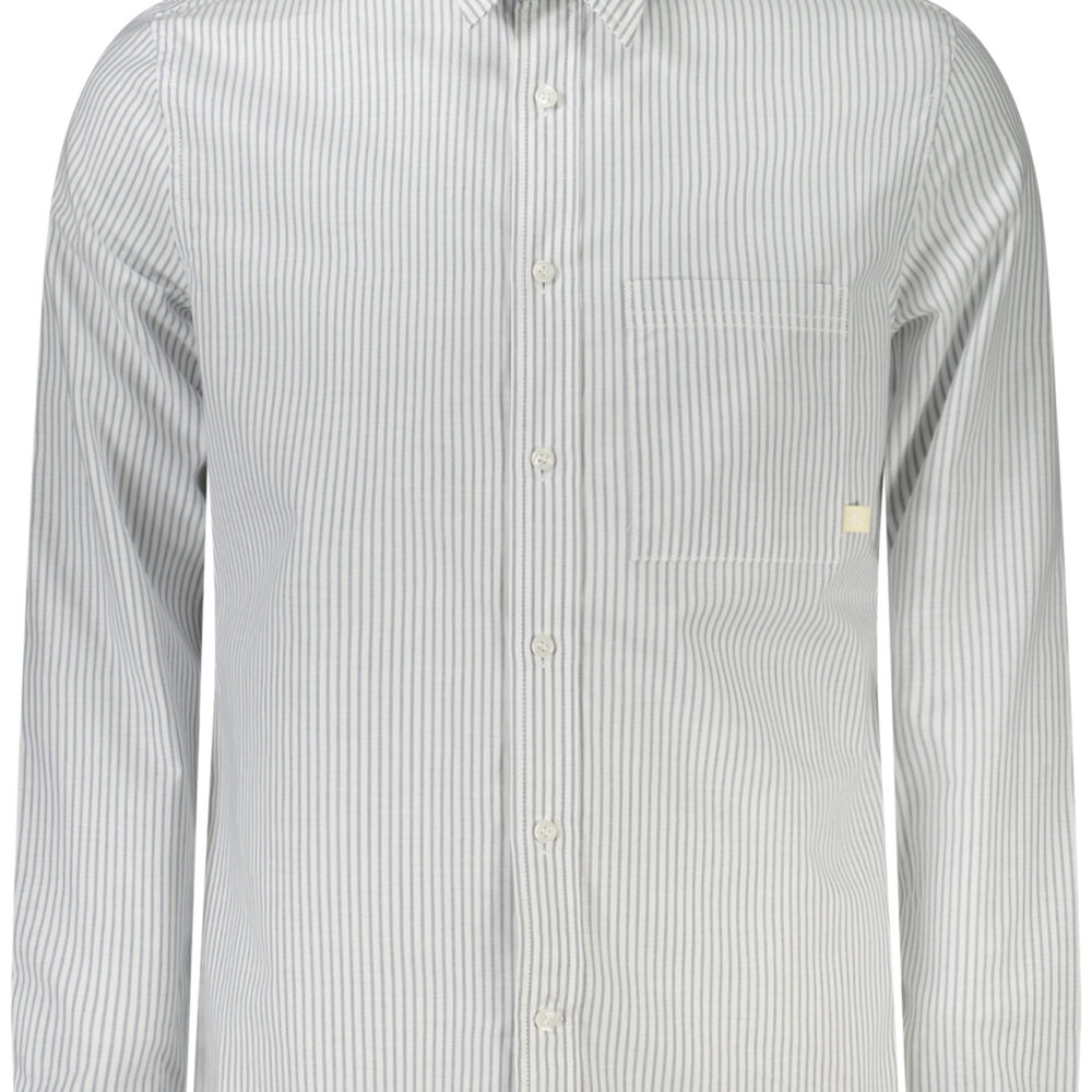 CALVIN KLEIN CAMICIA MANICHE LUNGHE UOMO BIANCO