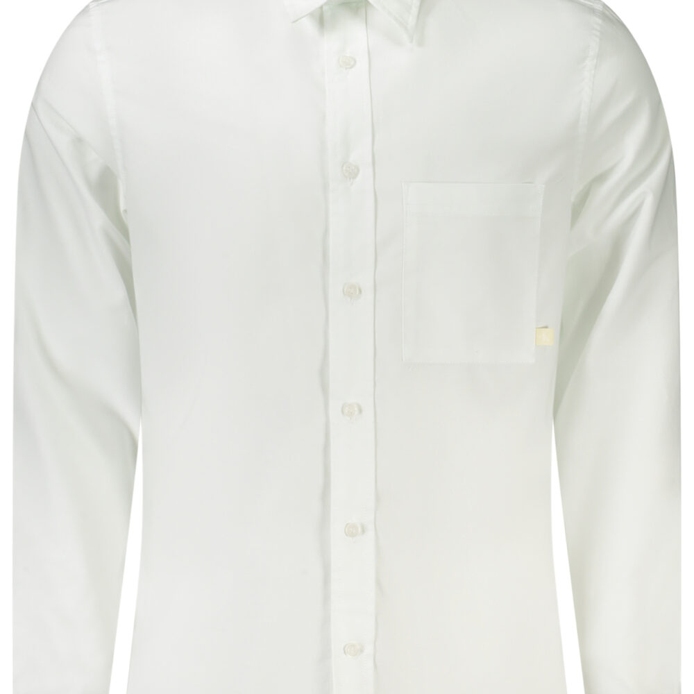 CALVIN KLEIN CAMICIA MANICHE LUNGHE UOMO BIANCO