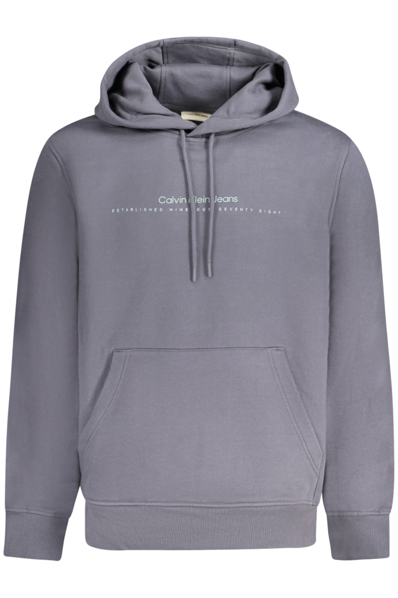 CALVIN KLEIN FELPA SENZA ZIP UOMO BLU