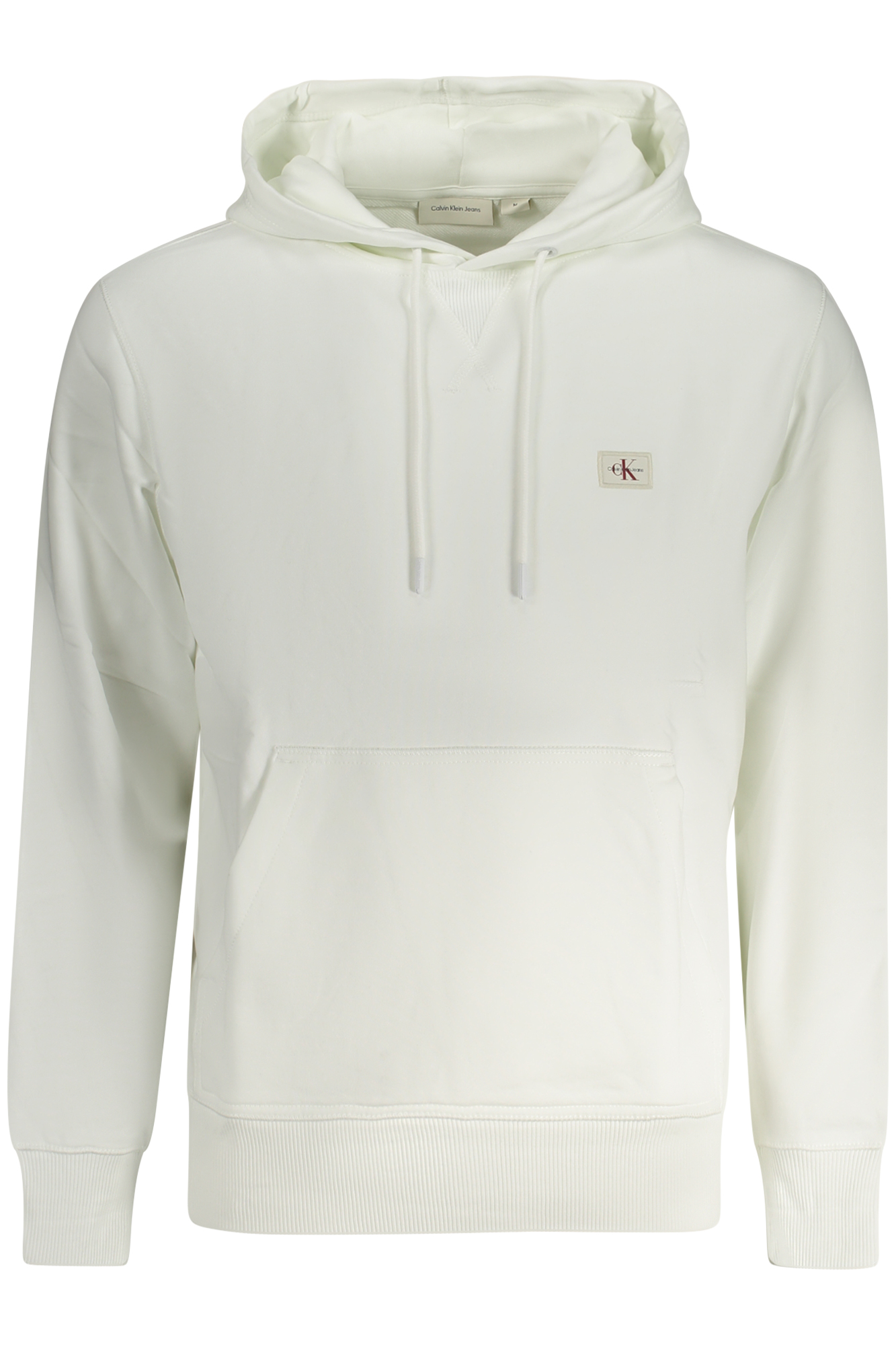 CALVIN KLEIN FELPA SENZA ZIP UOMO BIANCO