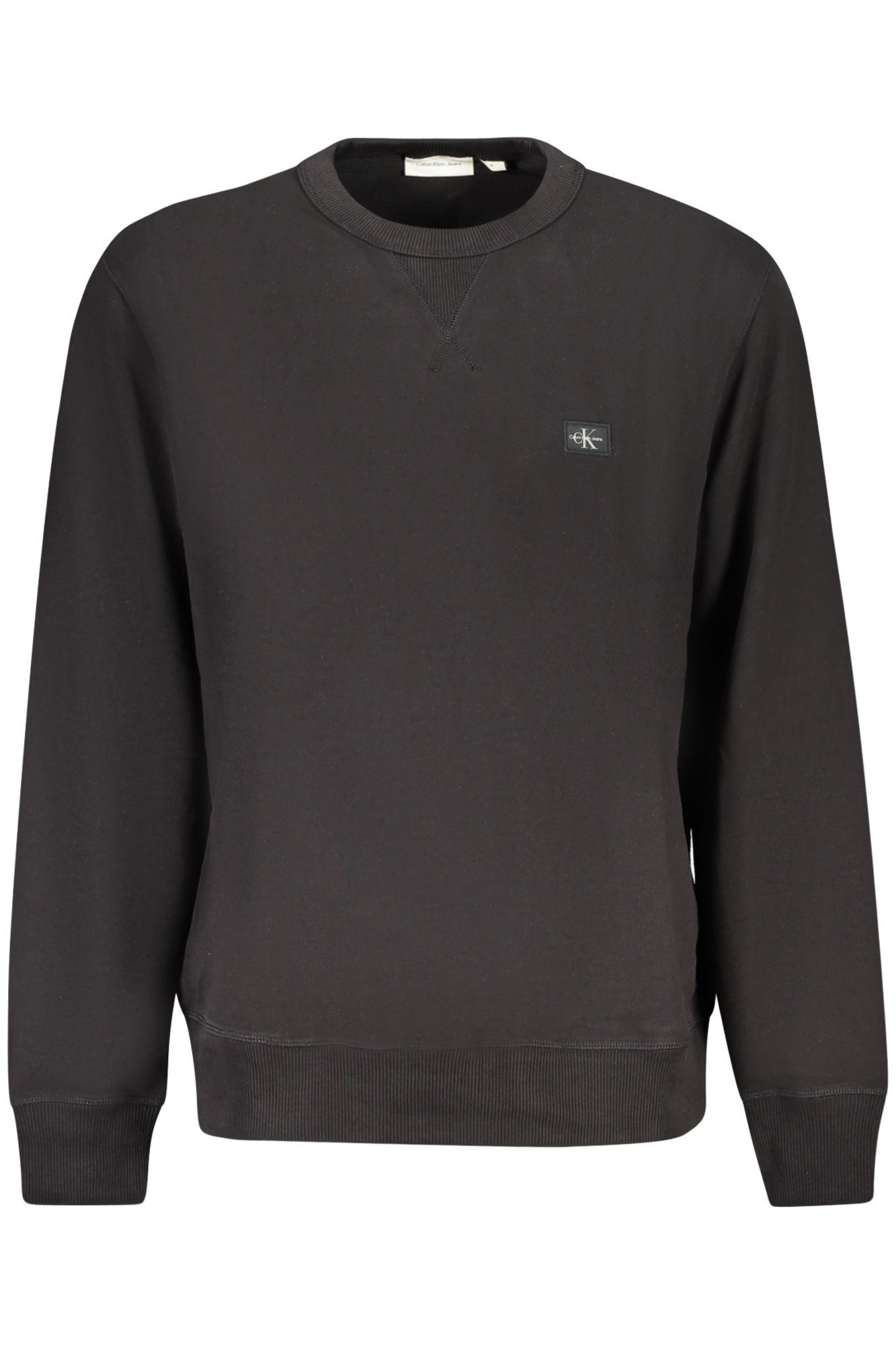 CALVIN KLEIN FELPA SENZA ZIP UOMO NERO