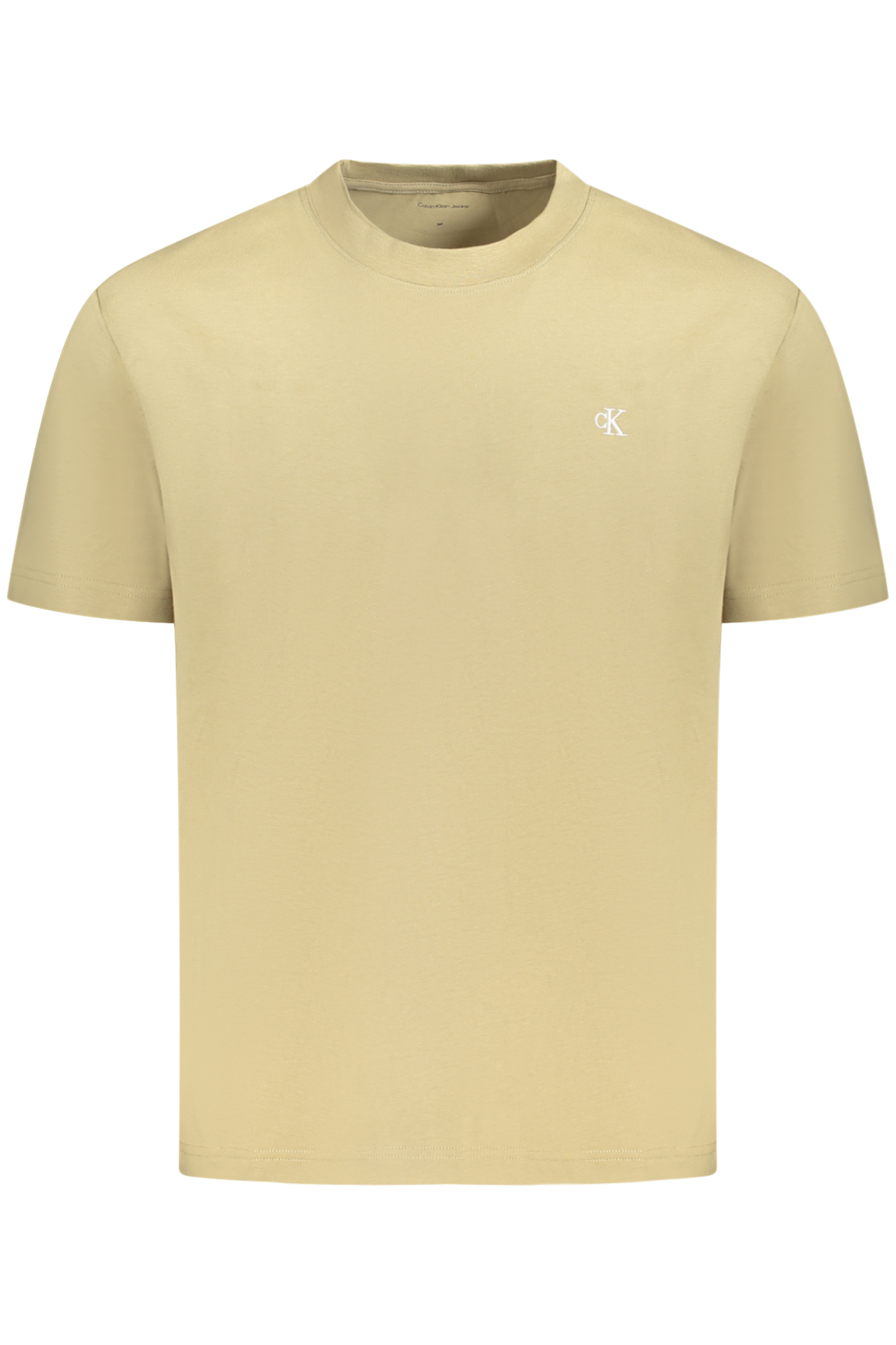 CALVIN KLEIN T-SHIRT MANICHE CORTE UOMO VERDE
