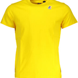 K-WAY T-SHIRT MANICHE CORTE UOMO GIALLO