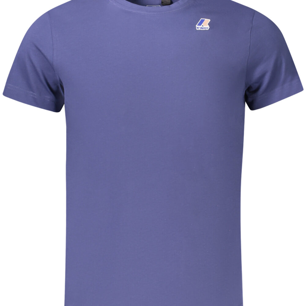 K-WAY T-SHIRT MANICHE CORTE UOMO BLU