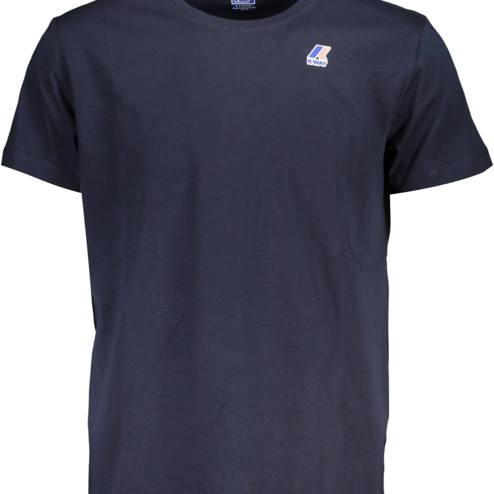 K-WAY T-SHIRT MANICHE CORTE UOMO BLU