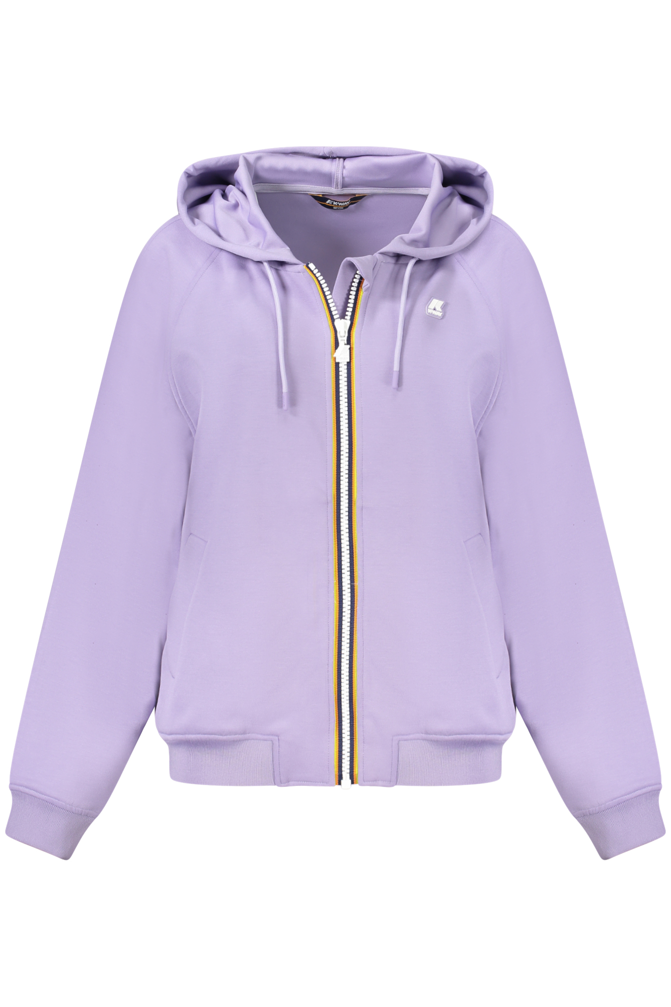 K-WAY FELPA CON ZIP DONNA VIOLA