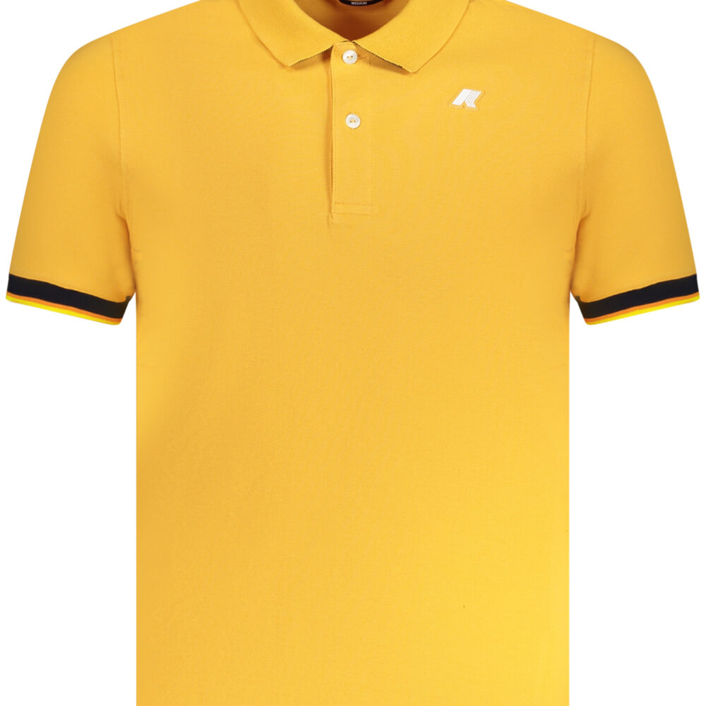 K-WAY POLO MANICHE CORTE UOMO ARANCIO