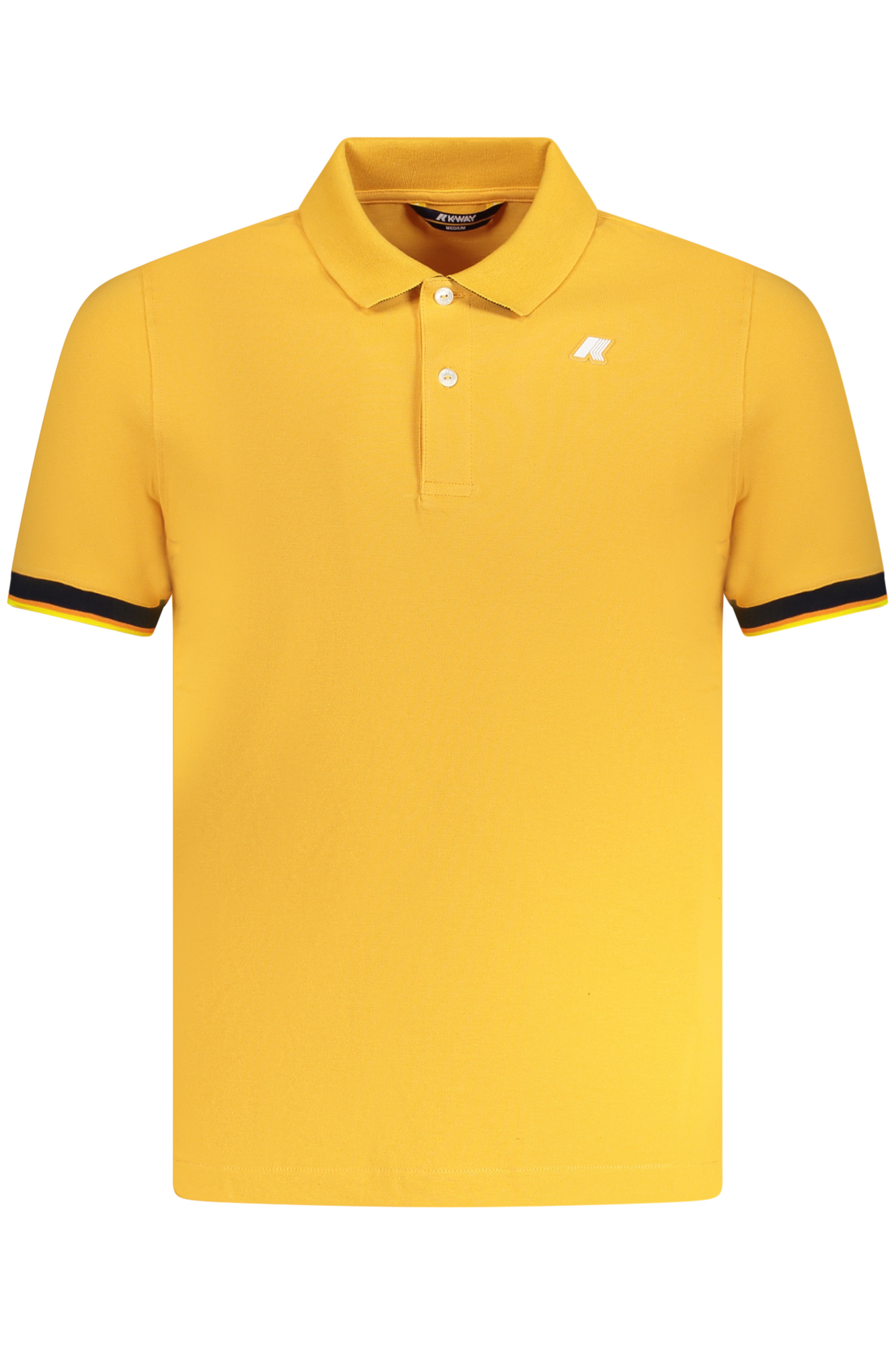 K-WAY POLO MANICHE CORTE UOMO ARANCIO
