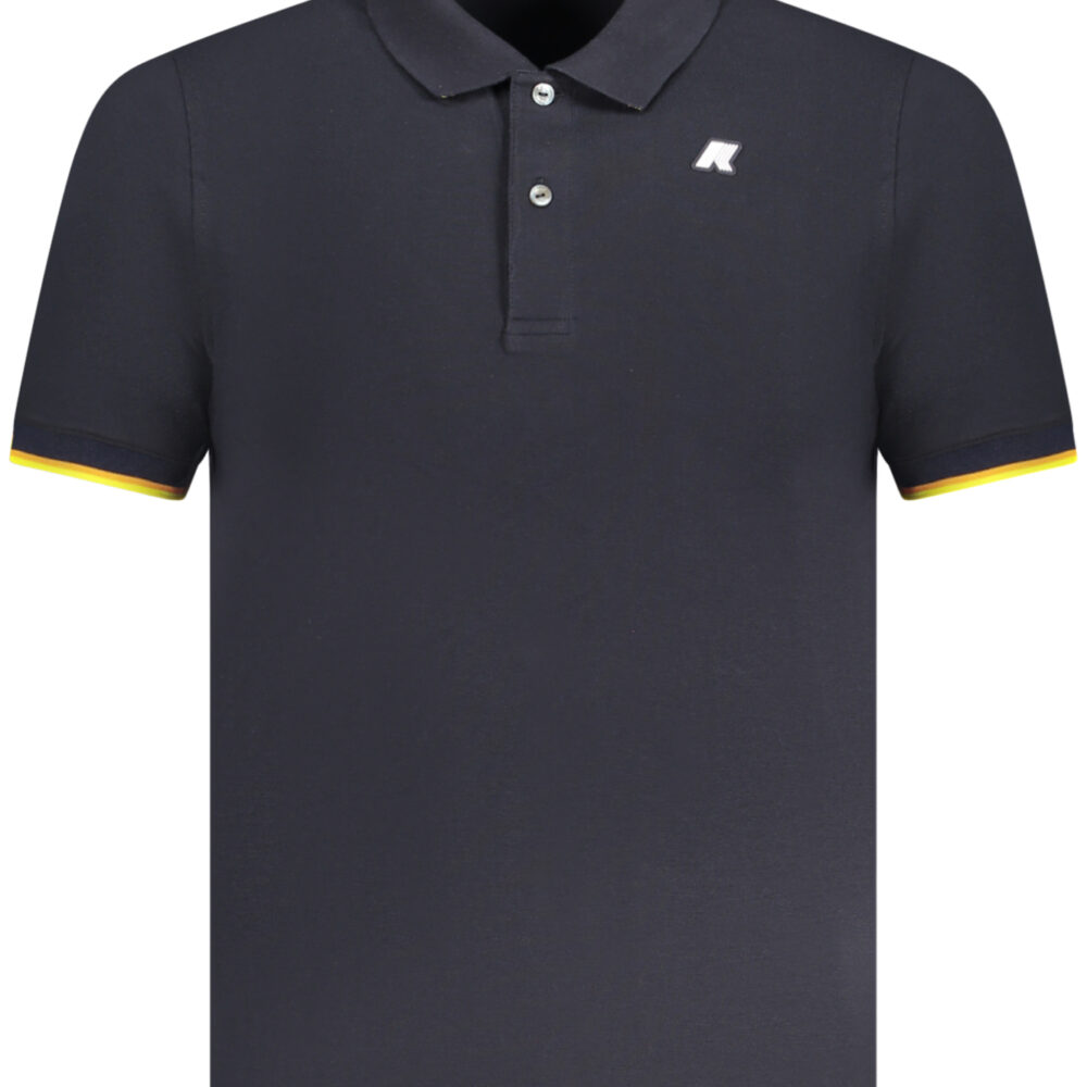 K-WAY POLO MANICHE CORTE UOMO BLU