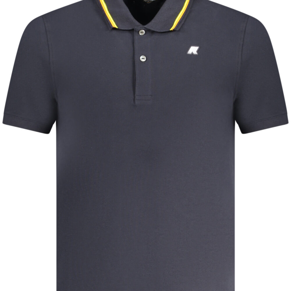 K-WAY POLO MANICHE CORTE UOMO BLU