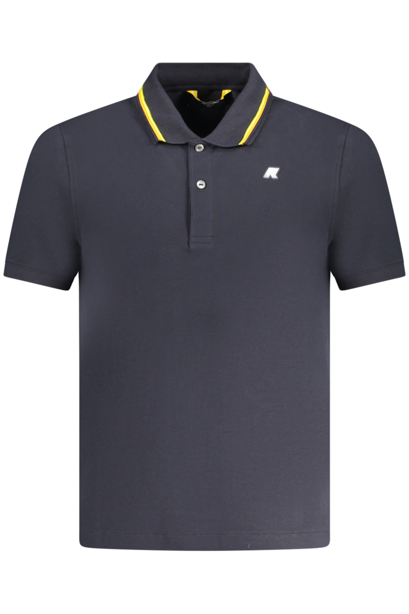 K-WAY POLO MANICHE CORTE UOMO BLU