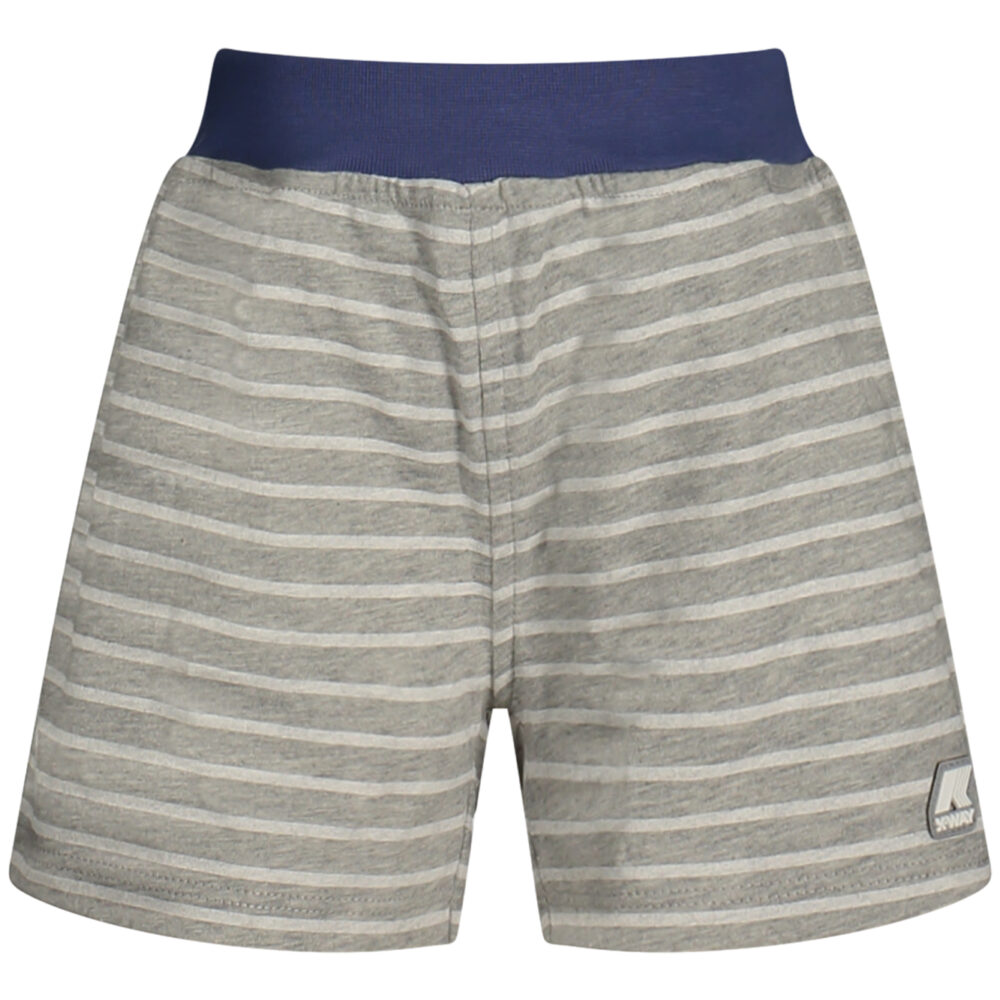 K-WAY PANTALONE SHORT BAMBINO GRIGIO