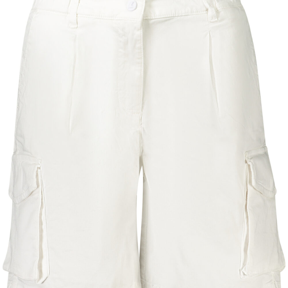 K-WAY PANTALONE BERMUDA DONNA BIANCO