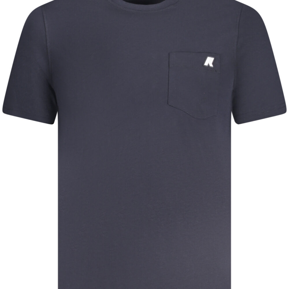 K-WAY T-SHIRT MANICHE CORTE UOMO BLU