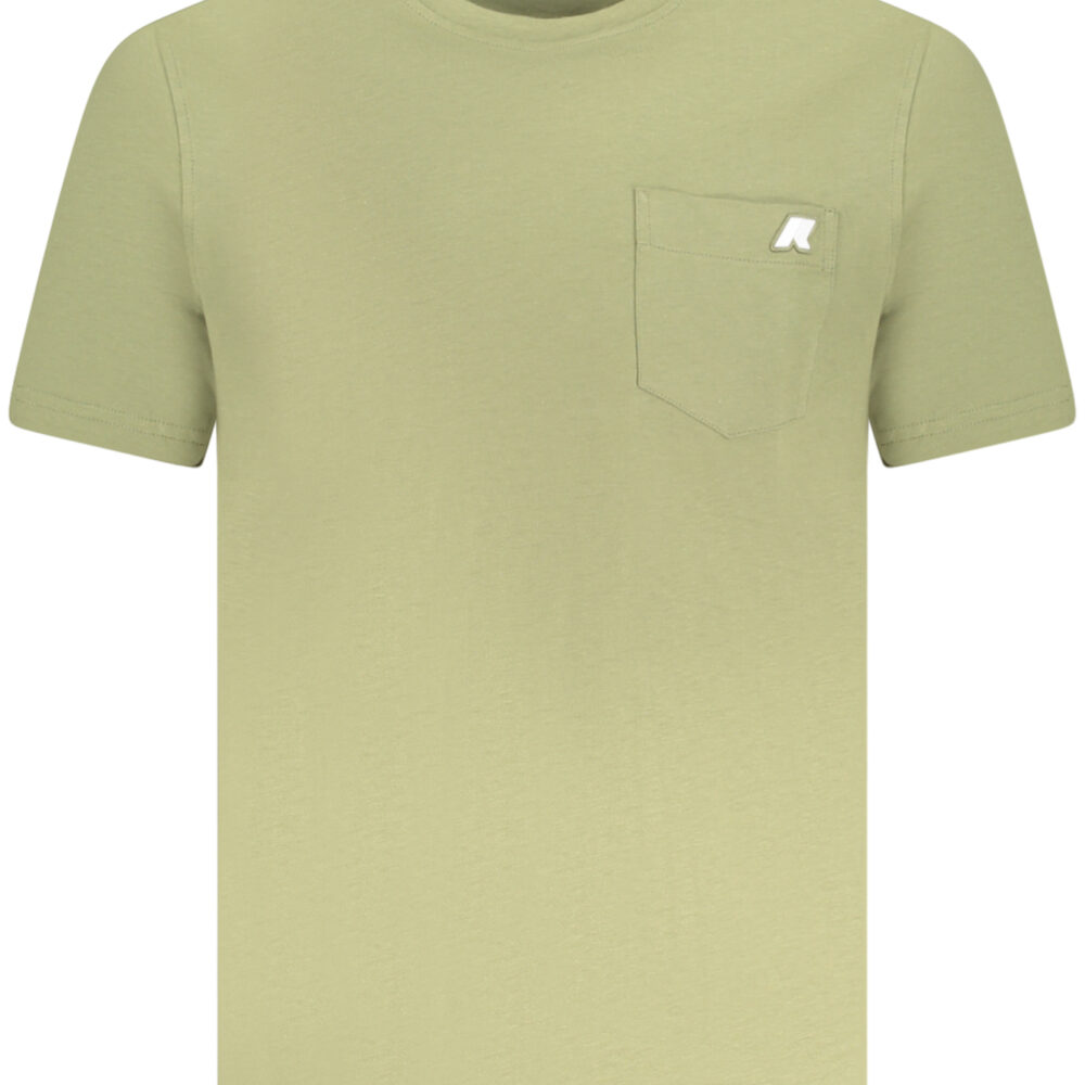 K-WAY T-SHIRT MANICHE CORTE UOMO VERDE