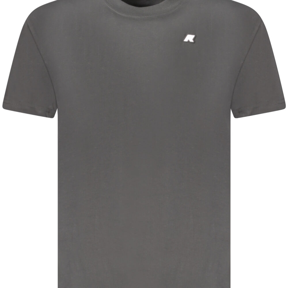K-WAY T-SHIRT MANICHE CORTE UOMO NERO