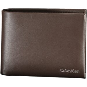 CALVIN KLEIN PORTAFOGLIO UOMO MARRONE