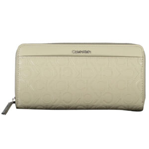 CALVIN KLEIN PORTAFOGLIO DONNA BEIGE