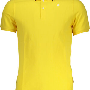 K-WAY POLO MANICHE CORTE UOMO GIALLO