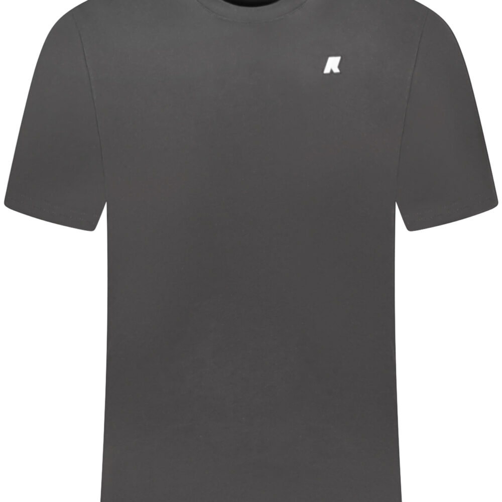 K-WAY T-SHIRT MANICHE CORTE UOMO NERO