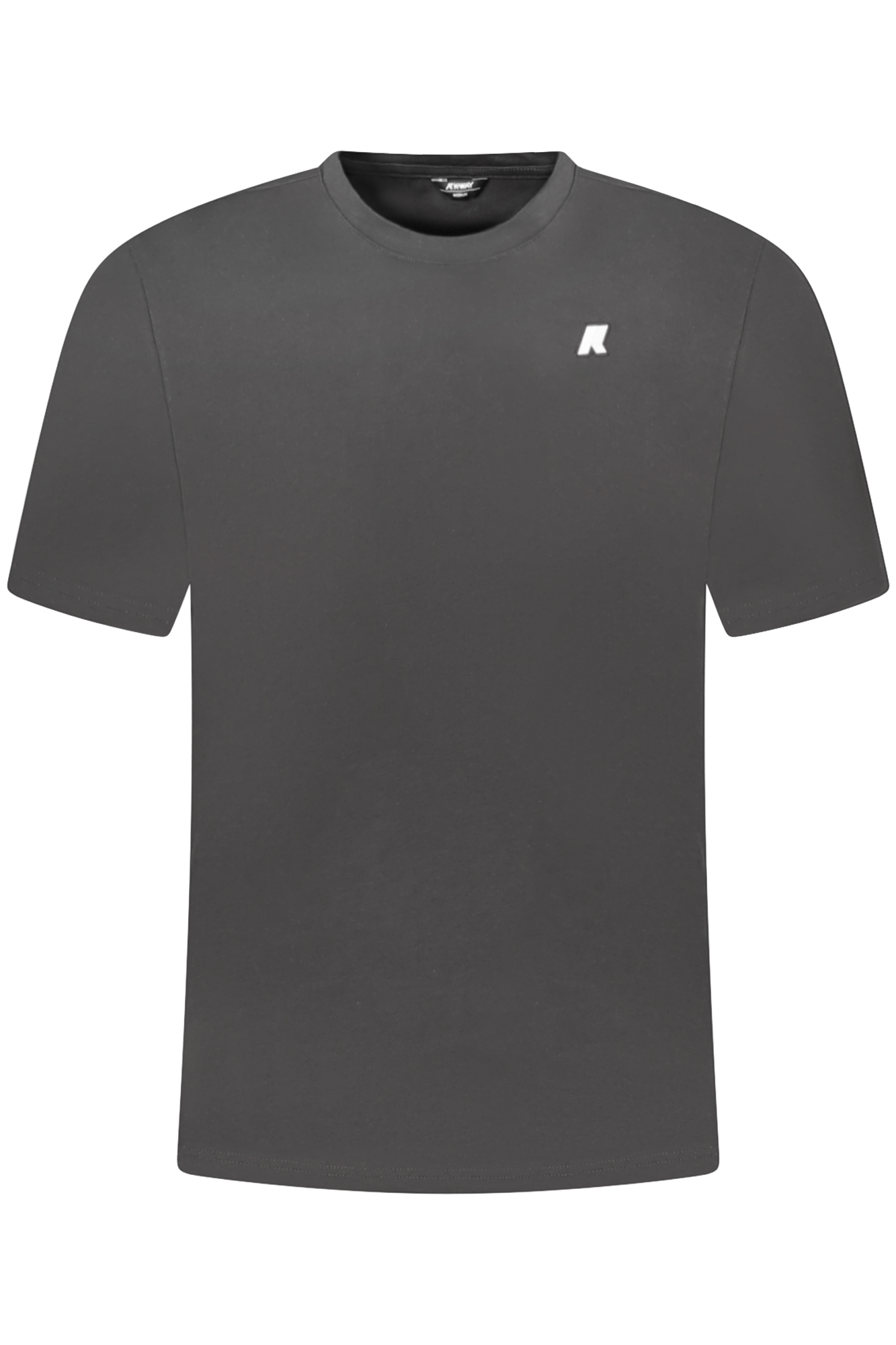 K-WAY T-SHIRT MANICHE CORTE UOMO NERO