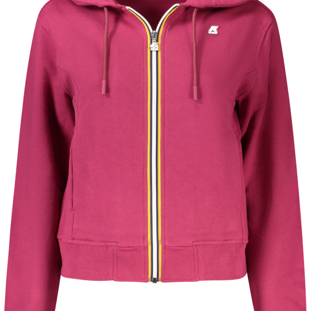 K-WAY FELPA CON ZIP DONNA VIOLA