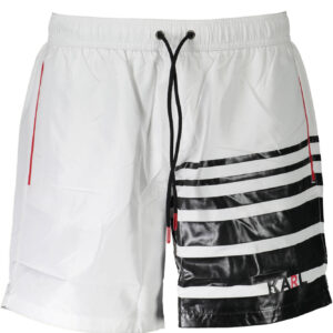 KARL LAGERFELD BEACHWEAR COSTUME PARTE SOTTO UOMO BIANCO