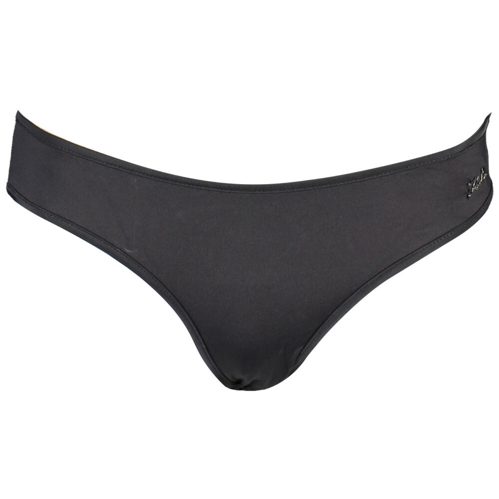 KARL LAGERFELD BEACHWEAR COSTUME PARTE SOTTO DONNA NERO