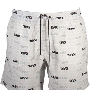 KARL LAGERFELD BEACHWEAR COSTUME PARTE SOTTO UOMO BIANCO