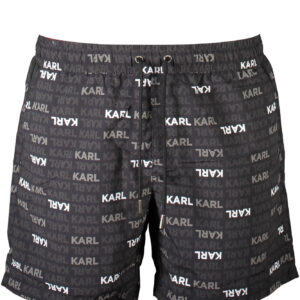 KARL LAGERFELD BEACHWEAR COSTUME PARTE SOTTO UOMO NERO