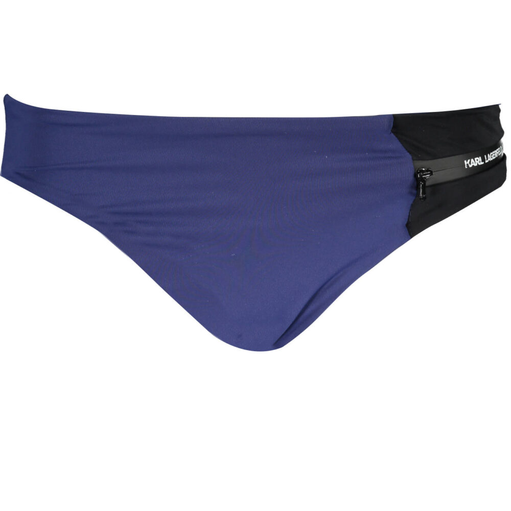 KARL LAGERFELD BEACHWEAR COSTUME PARTE SOTTO DONNA BLU
