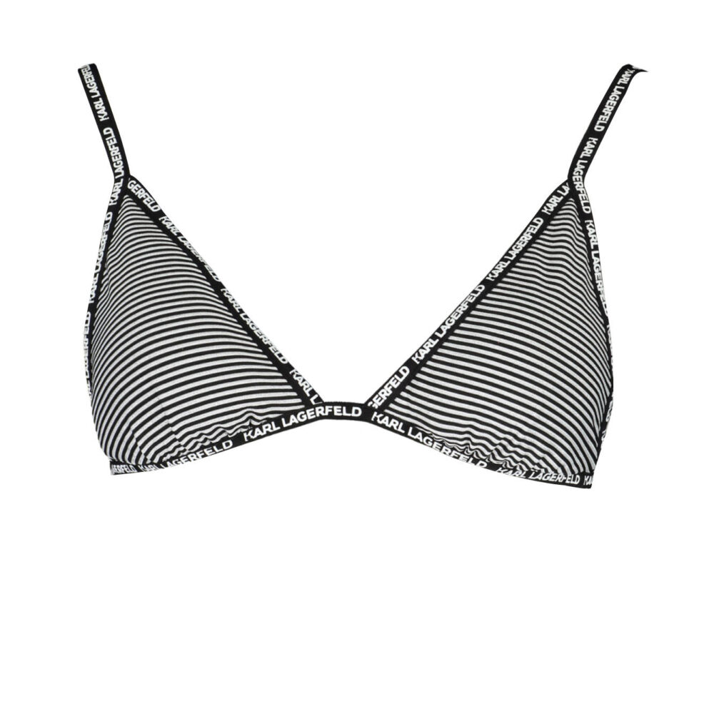 KARL LAGERFELD COSTUME PARTE SOPRA DONNA NERO