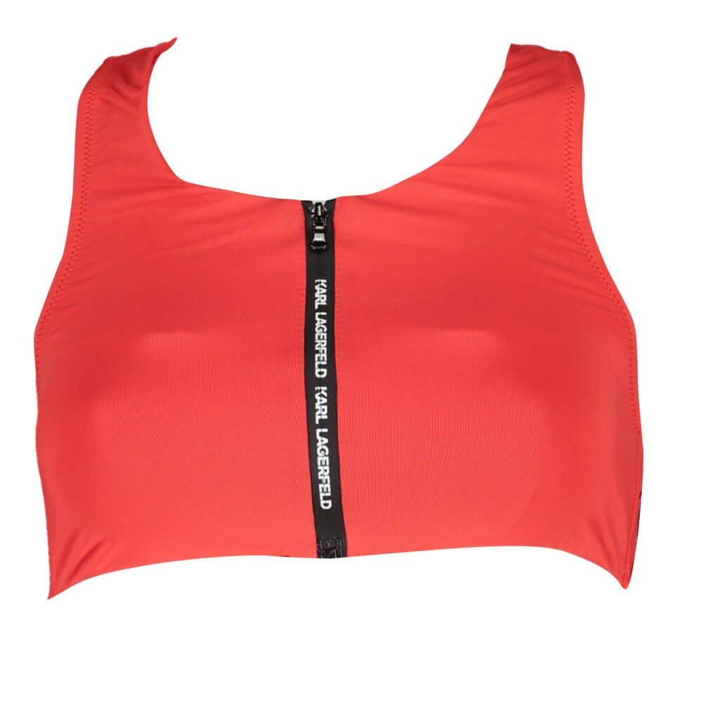 KARL LAGERFELD BEACHWEAR COSTUME PARTE SOPRA DONNA ROSSO