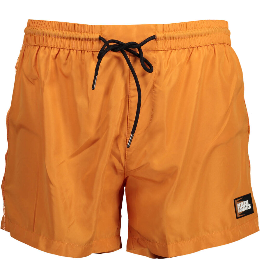 KARL LAGERFELD BEACHWEAR COSTUME PARTE SOTTO UOMO ARANCIO