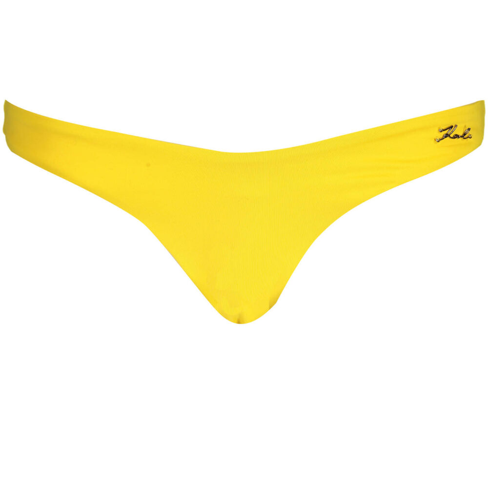 KARL LAGERFELD BEACHWEAR COSTUME PARTE SOTTO DONNA GIALLO