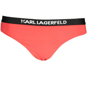 KARL LAGERFELD BEACHWEAR COSTUME PARTE SOTTO DONNA ROSSO