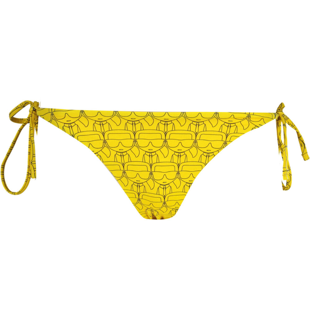KARL LAGERFELD BEACHWEAR COSTUME PARTE SOTTO DONNA GIALLO