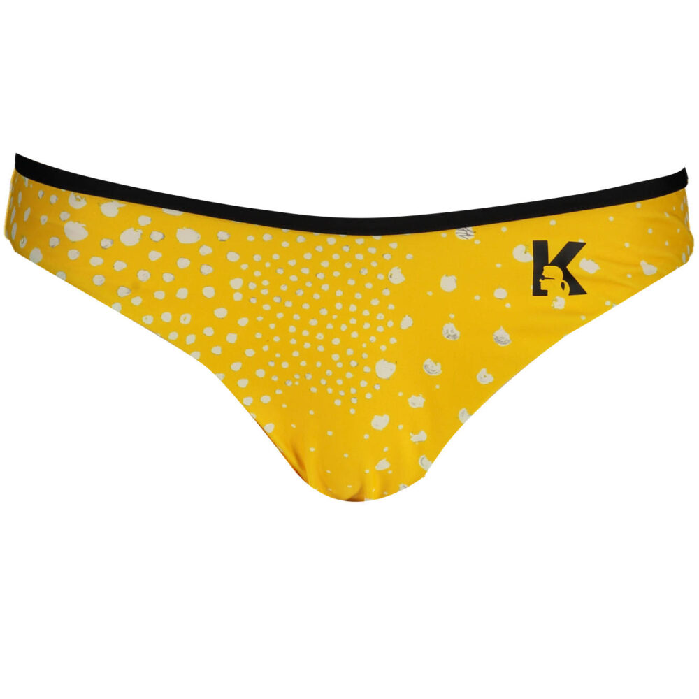 KARL LAGERFELD BEACHWEAR COSTUME PARTE SOTTO DONNA GIALLO