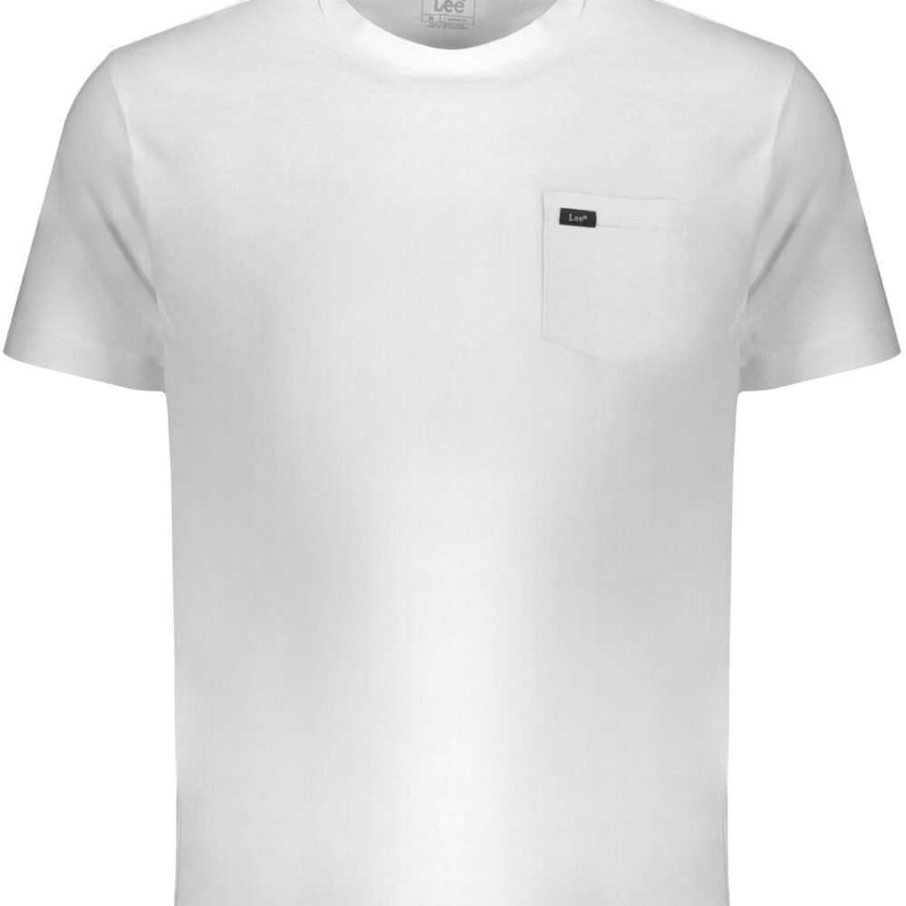 LEE T-SHIRT MANICHE CORTE UOMO BIANCO