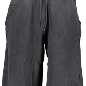 GUESS JEANS PANTALONE BERMUDA UOMO NERO