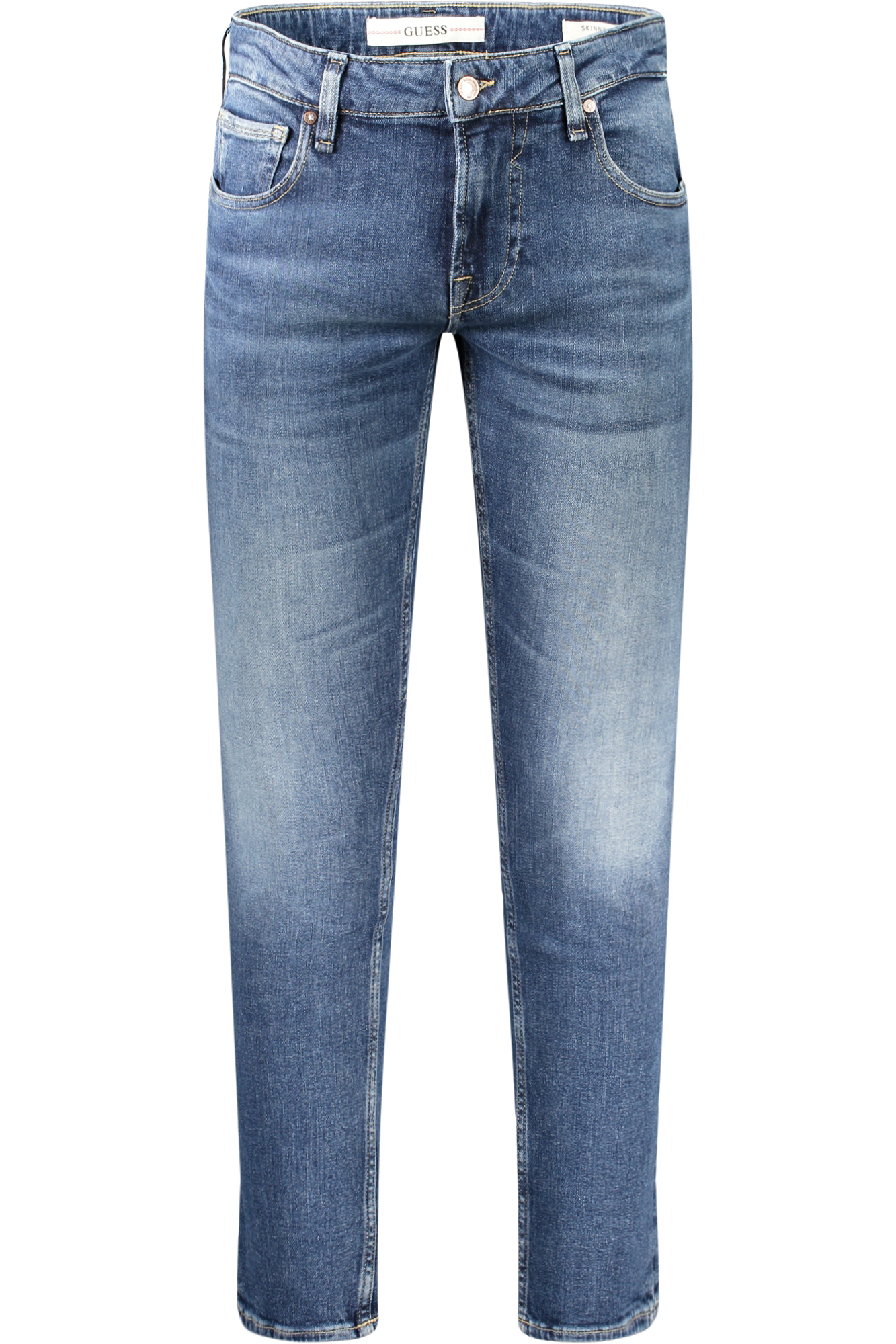 GUESS JEANS JEANS DENIM UOMO BLU