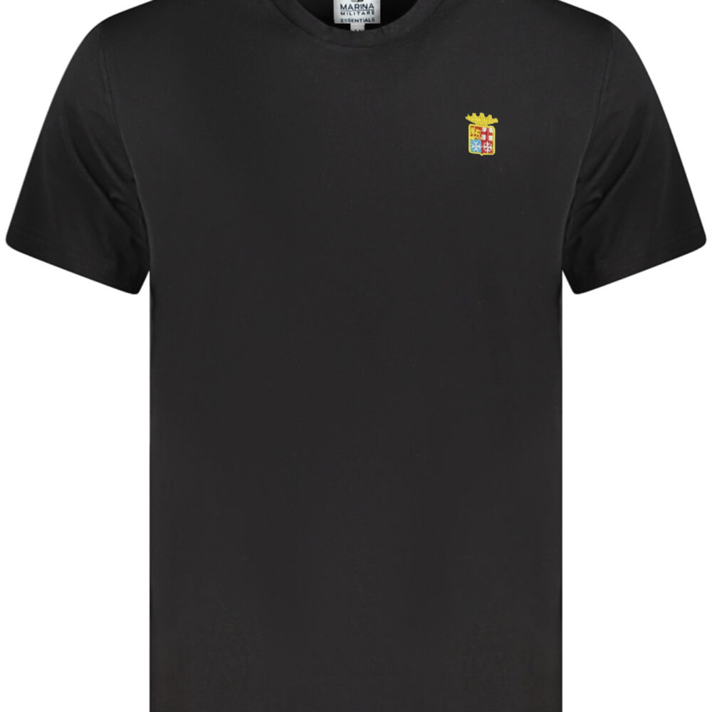 MARINA MILITARE T-SHIRT MANICHE CORTE UOMO NERO