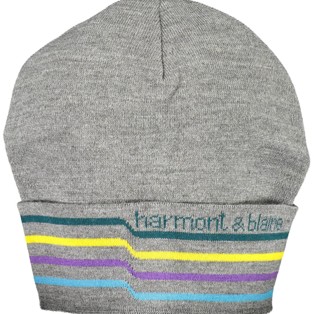 HARMONT & BLAINE BERRETTO UOMO GRIGIO