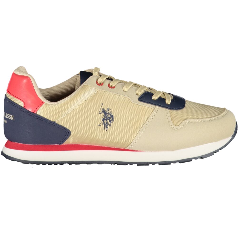 U.S. POLO ASSN. CALZATURA SPORTIVA BAMBINO BEIGE